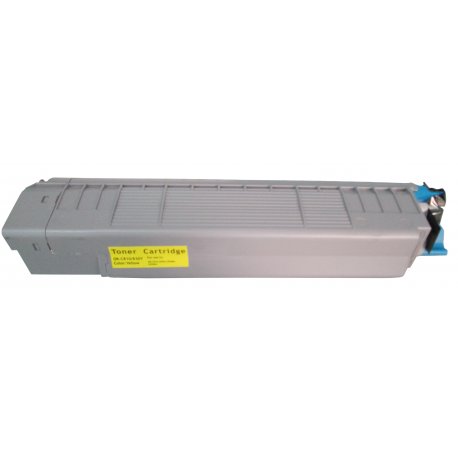 TONER Pour OKI C-810 Yellow Compatible