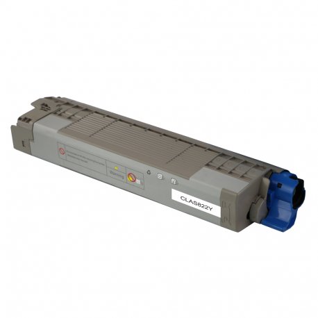 OKI C822 Toner Jaune Remanufacturé