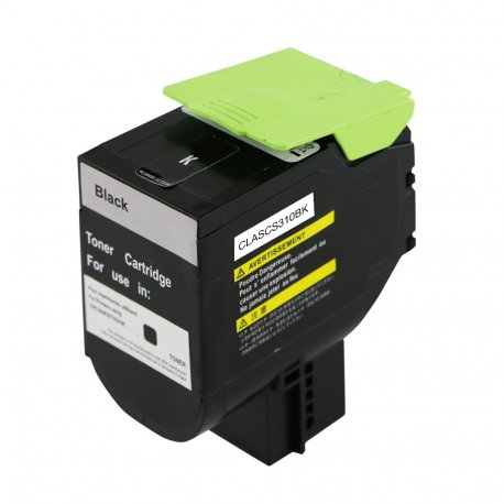 Lexmark CS310, CS410, CS510 Toner Noir Remanufacturé 