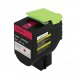 Lexmark CS310, CS410, CS510 Toner Magenta Remanufacturé 