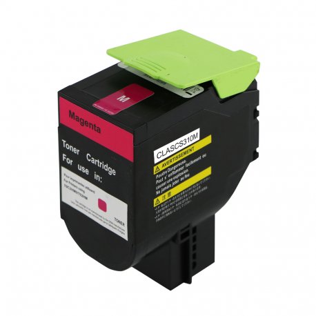 Lexmark CS310, CS410, CS510 Toner Magenta Remanufacturé 