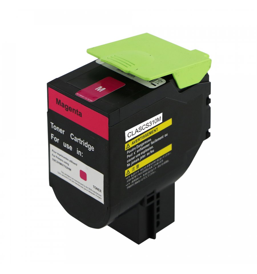 Lexmark CS310 CS410 CS510 Toner Magenta Remanufactur Copyclic