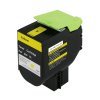 Lexmark CX410, CX510 Toner Jaune Remanufacturé 