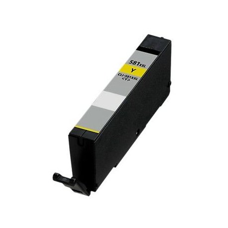 Canon CLI-581YXXL Jet d'encre Jaune Compatible