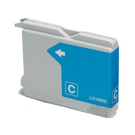 Brother LC-970C / LC-1000C / LC-51C Jet d'Encre Cyan Compatible