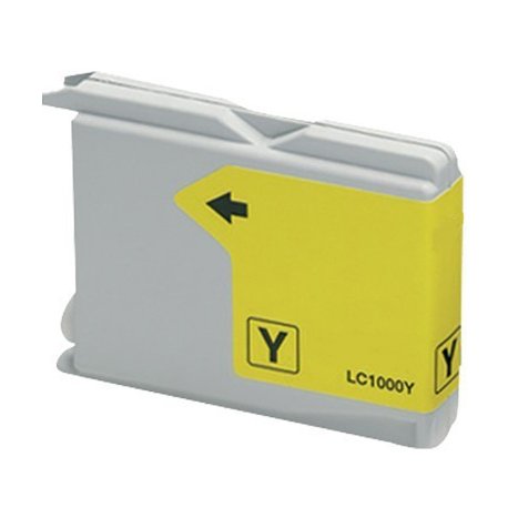 Brother LC-970Y / LC-1000Y / LC-51Y Jet d'Encre Jaune Compatible