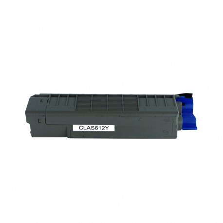 OKI C612 Toner Jaune Remanufacturé