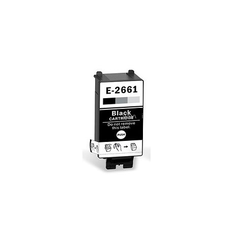 Epson T2661 Jet d'Encre Noire Compatible