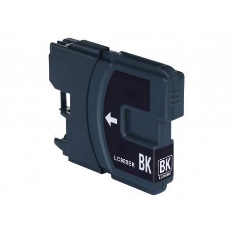 Brother LC-980BK / LC-1100BK / LC-61BK Jet d'Encre Noir(e) Compatible