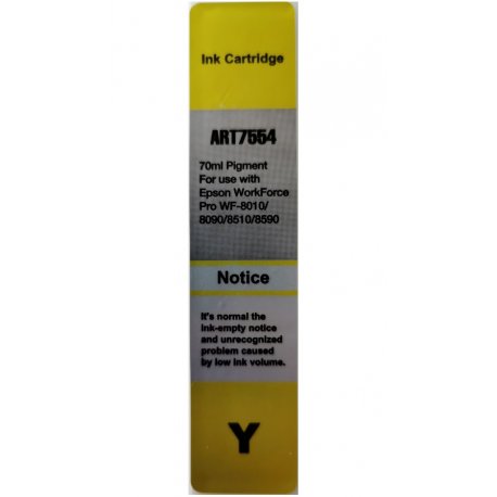 Epson T7554 Cartouche d'encre Jaune XXL Compatible