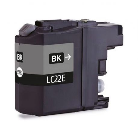 Brother LC-22EBK Cartouche d'encre Noire Compatible