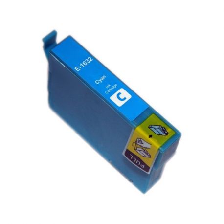 Epson T1632 Cartouche d'encre Cyan Compatible