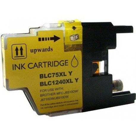 Brother LC-1240Y Cartouche d'encre Jaune Compatible