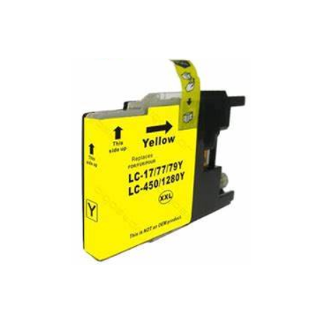 Brother LC-1280XLY Jet d'Encre Jaune Compatible