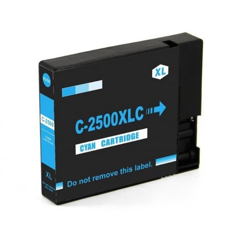 Canon PGI-2500XLC Jet d'Encre Cyan Compatible