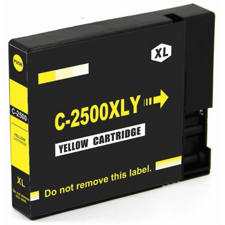 Canon PGI-2500XLY Jet d'Encre Jaune Compatible