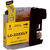 Brother LC-225XLY Jet d'Encre Jaune Compatible