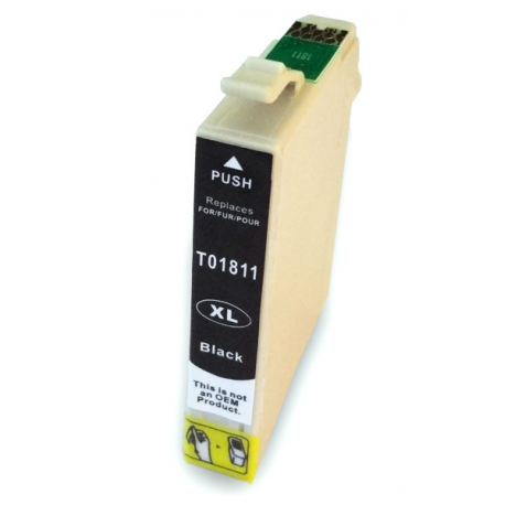 Epson T1811 Jet d'Encre Noir Compatible