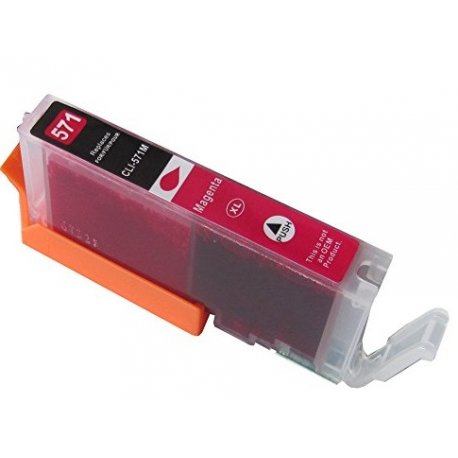 Canon PGI-571M XL Jet d'Encre Magenta Compatible