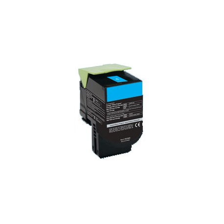 Lexmark C2425 Toner Cyan Remanufacturé 3.5K