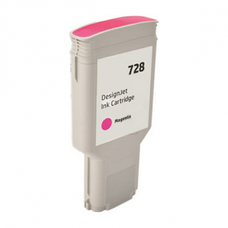 HP T730 Cartouche d'Encre Magenta 300ml Remanufacturé