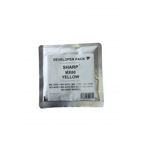 Sharp MX-60GVSA Développeur Jaune Compatible