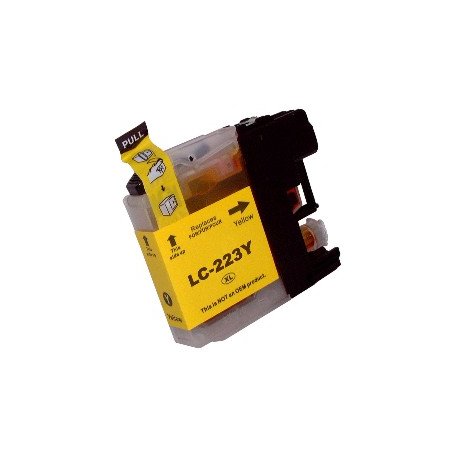 Brother LC-223Y Jet d'Encre Jaune Compatible