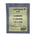 Canon C-EXV55 Sachet de 10 Puces de Remplacement Jaune Avec Autocollant