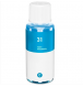 HP 31 Bouteille d'Encre Cyan Compatible