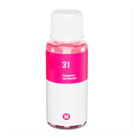 HP 31 Bouteille d'Encre Cyan Compatible