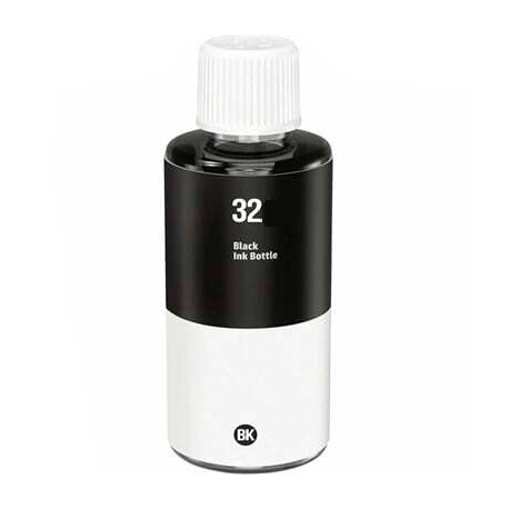 HP 32 Bouteille d'Encre Noir Compatible