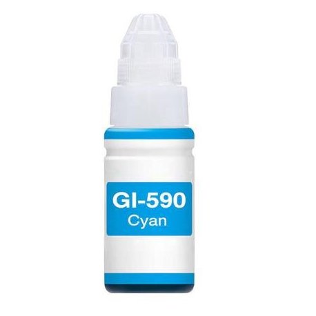 Canon GI-590 Bouteille d'Encre Cyan Compatible