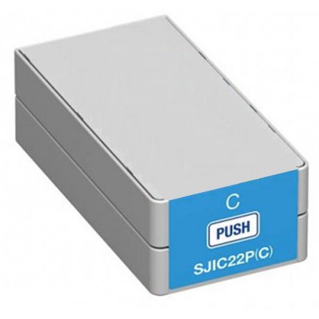 Epson SJI-C22 Cartouche d'Encre Cyan Compatible