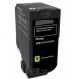 Lexmark 75M2HY0 Toner Jaune Compatible
